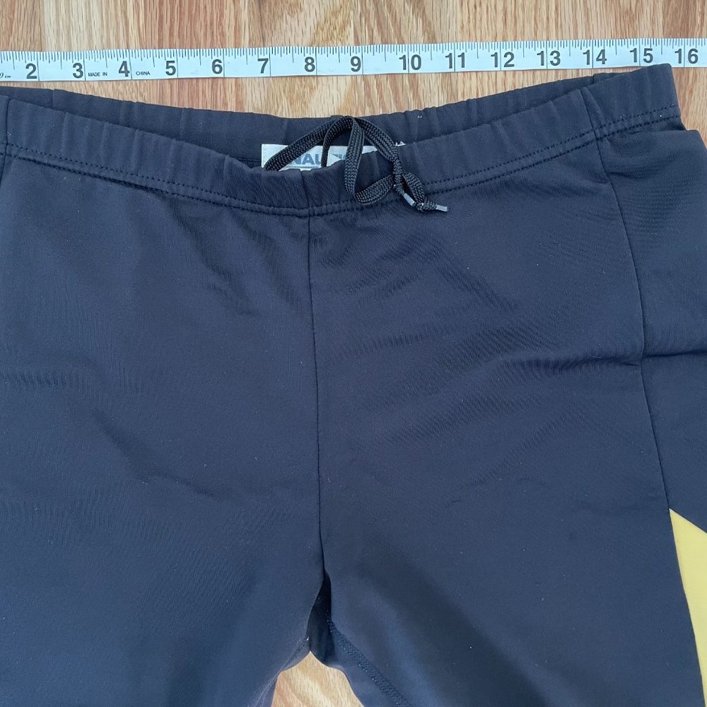 Vintage Nautica Competition Bike Cycling Shorts Black Gold Men’s Size Large - Picture 5 of 7